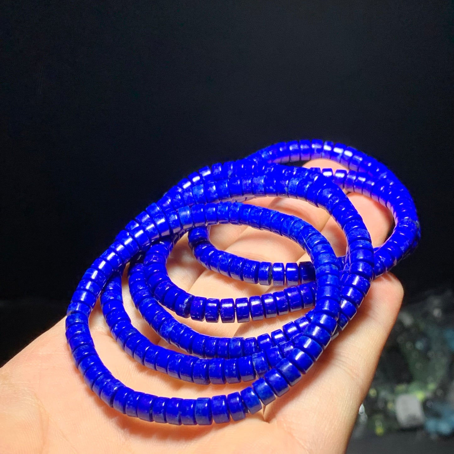 Lapis crystal bracelet
