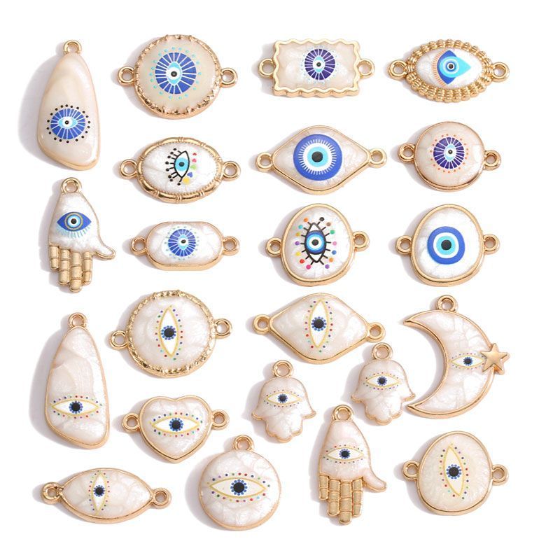 Evil Eyes Charm Jewelry Making Findings for All Use