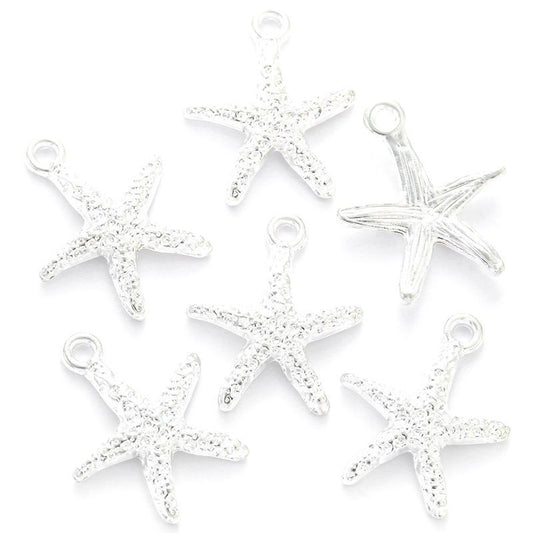 1 PCS Star Fish Jewelry Making Findings Charm 14x16mm