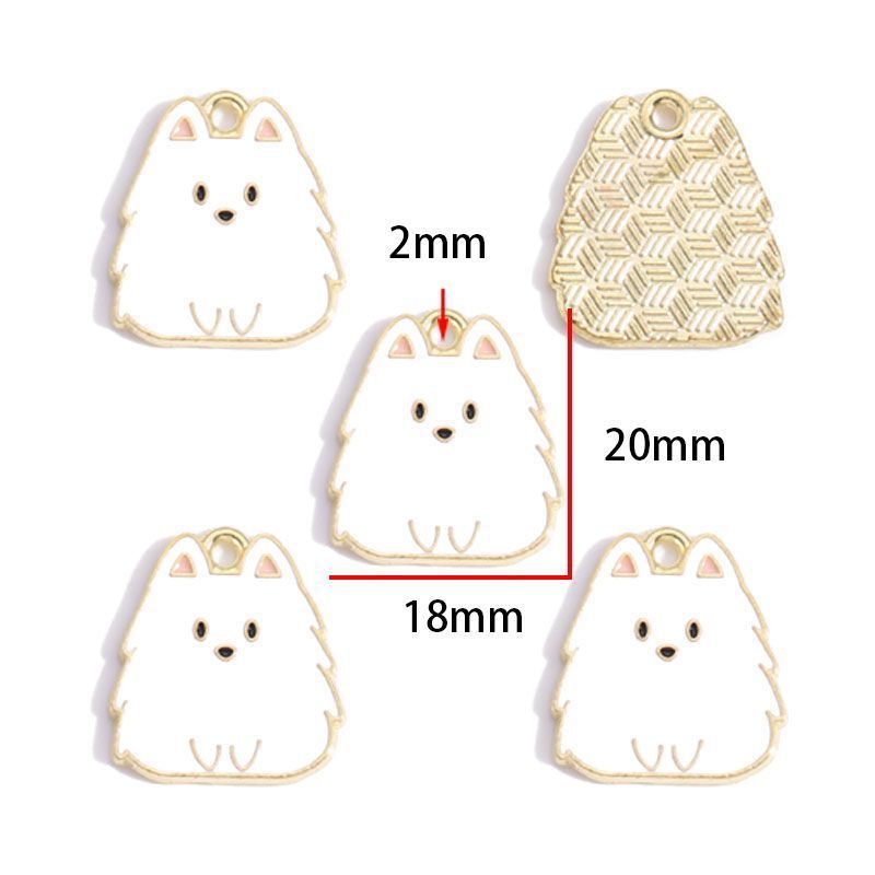 5PCS Ketty Style Theme Jewelry Making Findings Charm