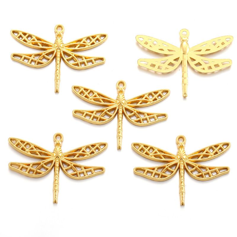 1 PCS Dragonfly Jewelry Making Findings Charm 25x35mm