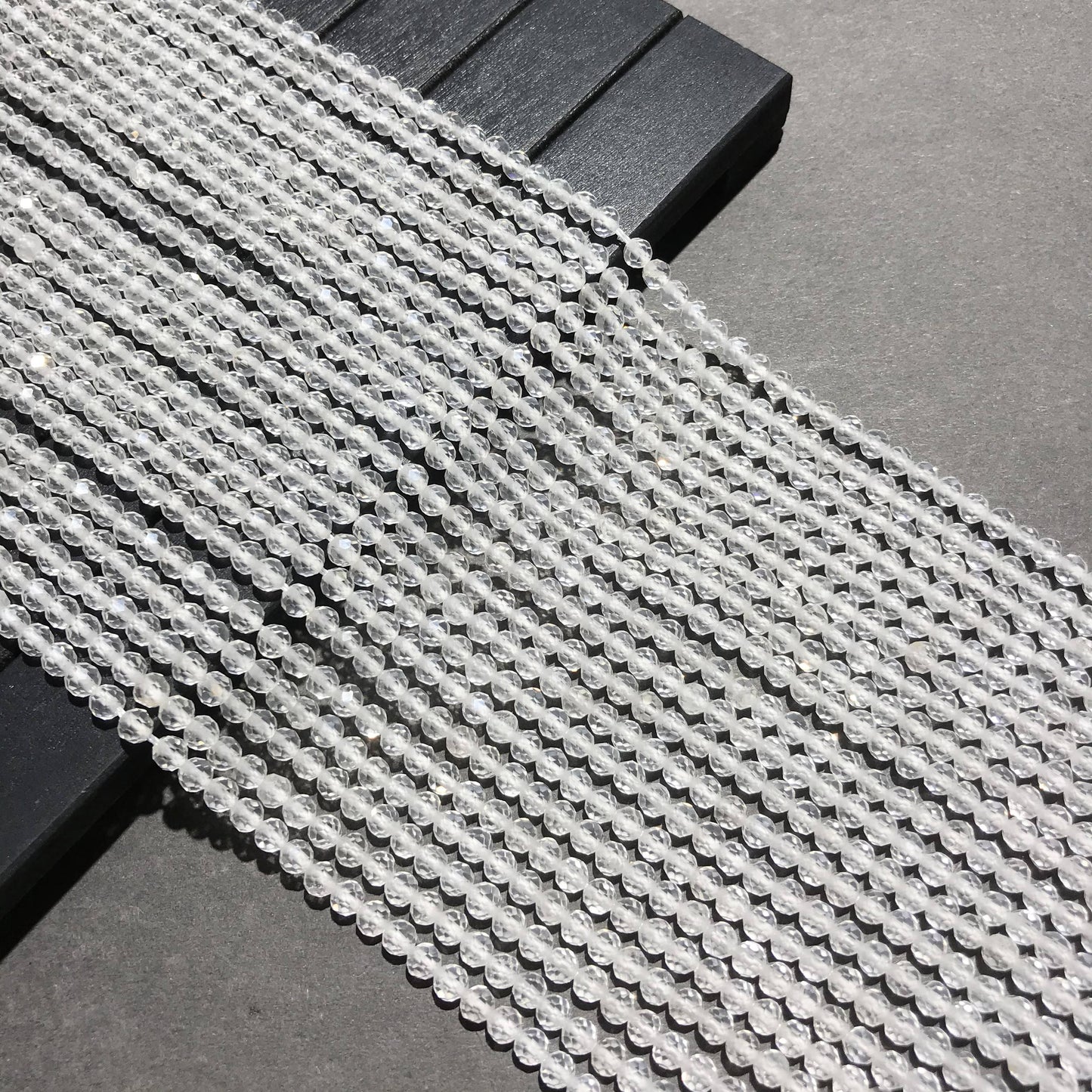 Natural Crystal Clear Quartz Small Size Loose Beads