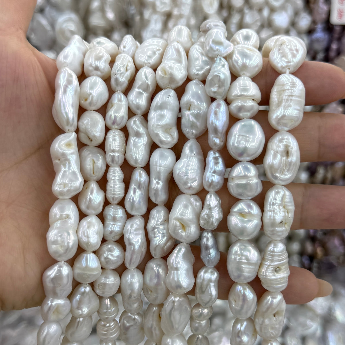 Baroque Freshwater Pearl Beads(9*14mm)