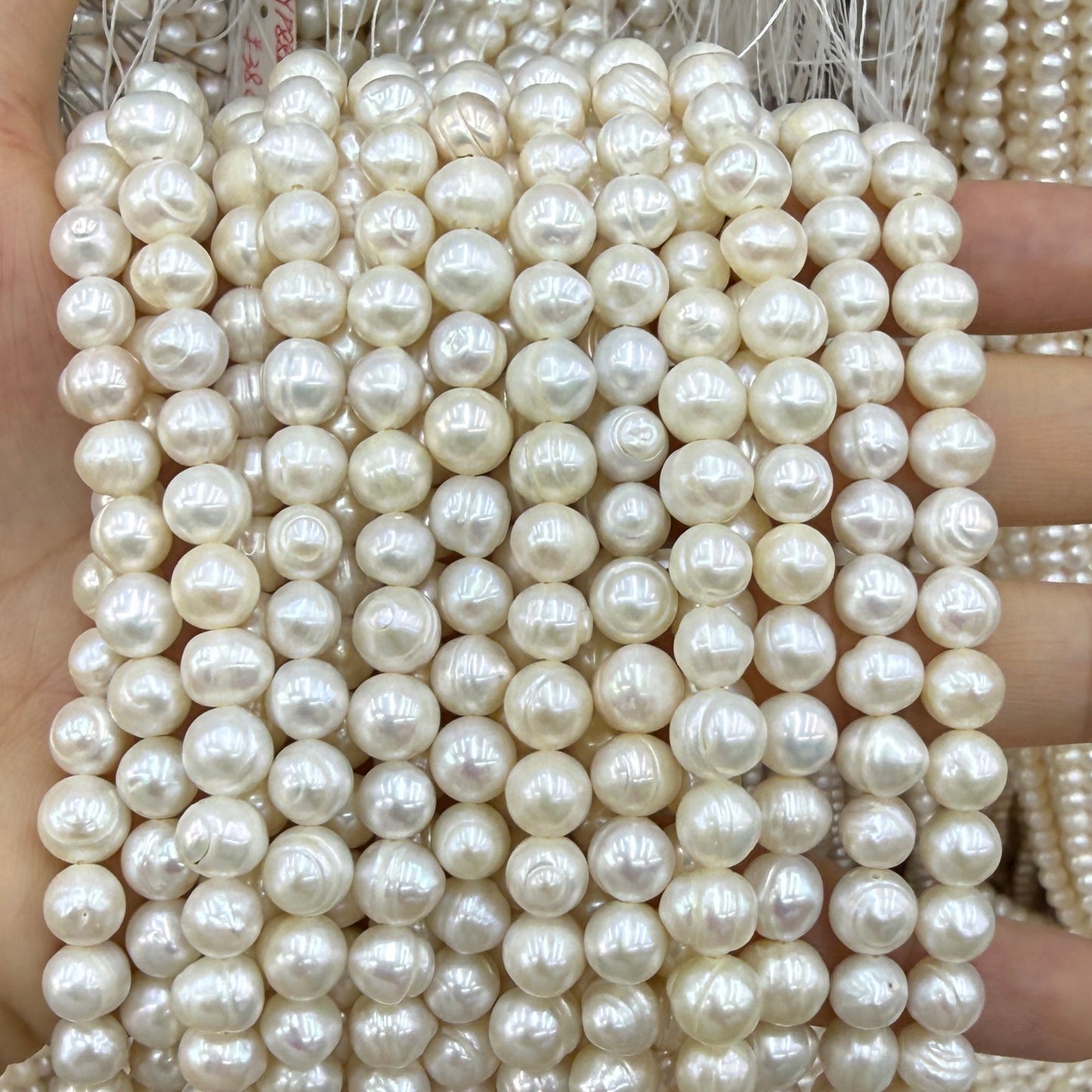 7mm Potato Freshwater Pearl Beads