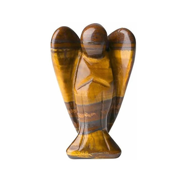 Angel Figurine Tigers Eye