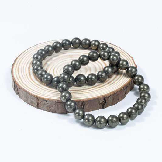 8mm/12mm Natural Chalcopyrite Bracelet Wholesale