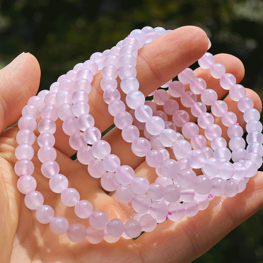 Wholesale Pink Calcite Crystal Bracelet