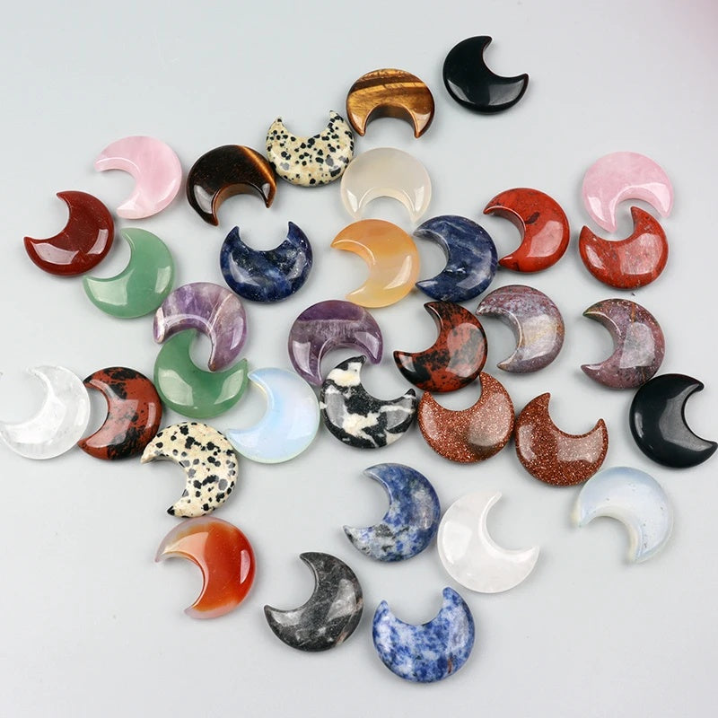 Crystal Mini Moon Ornament