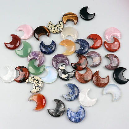 Crystal Mini Moon Ornament