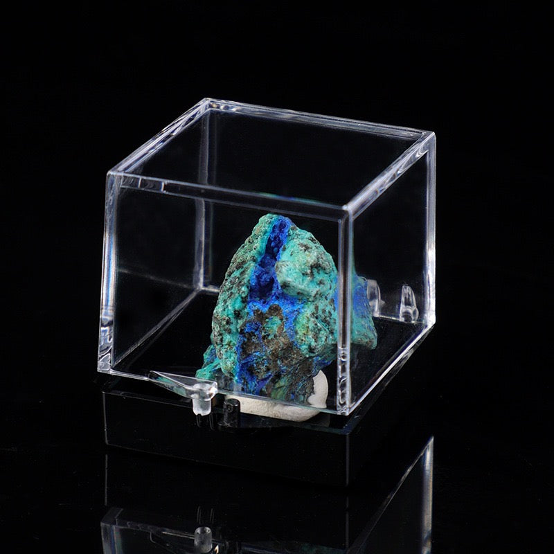 Micro Mineral Box Raw Crystal GemstoneCollection Box