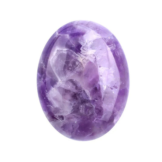 Oval Palm Amethyst