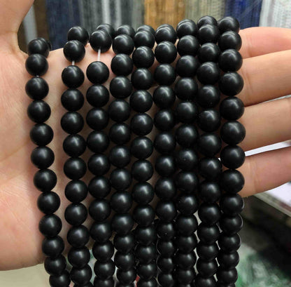 #1 Round Aagte Beads 6mm/8mm/10mm/12mm
