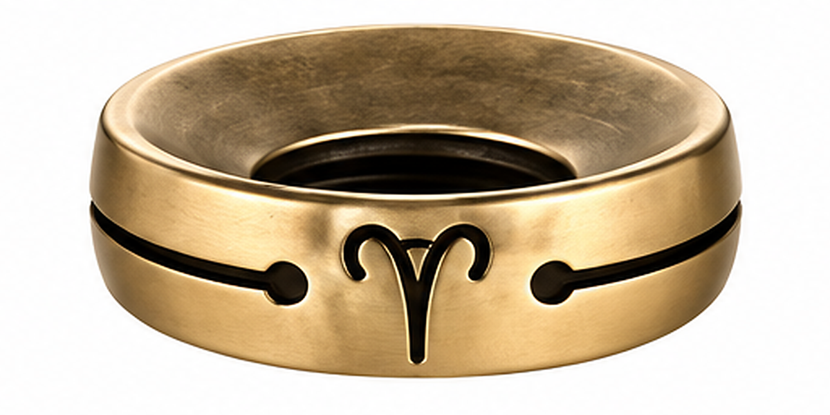 Zodiac Signs Bronze Color Spacer Finding for DIY Jewelry Making