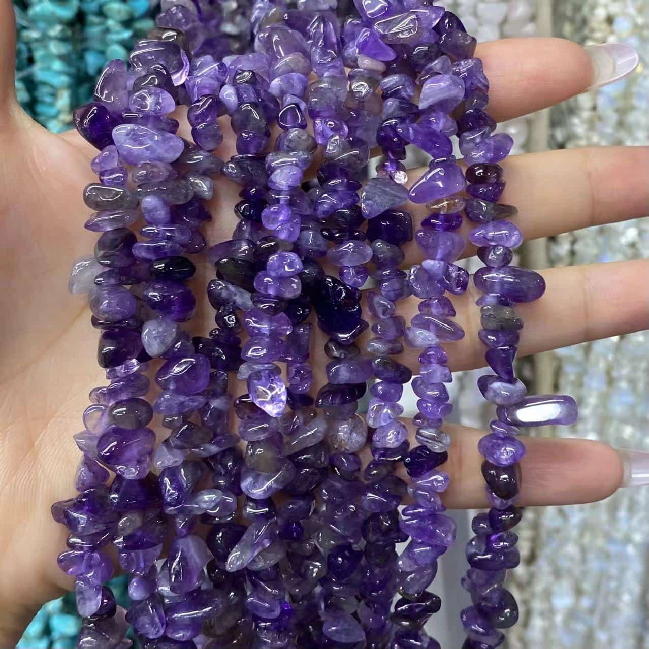 Freeform Chip Beads 3-8mm Gemstone/Quartz/Jasper/Agate