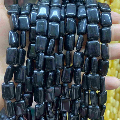 Smooth Rectangle Beads 10x14mm Quartz/Jasper/Agate/Crystal