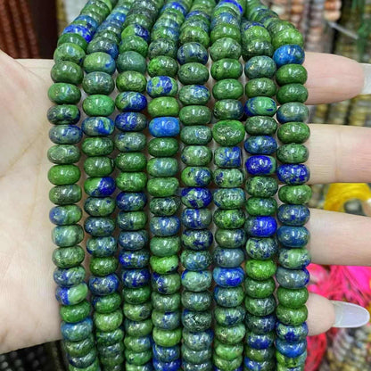 Round Rondelle Beads 2x4mm 4x6mm 5x8mm Quartz/Jasper/Agate