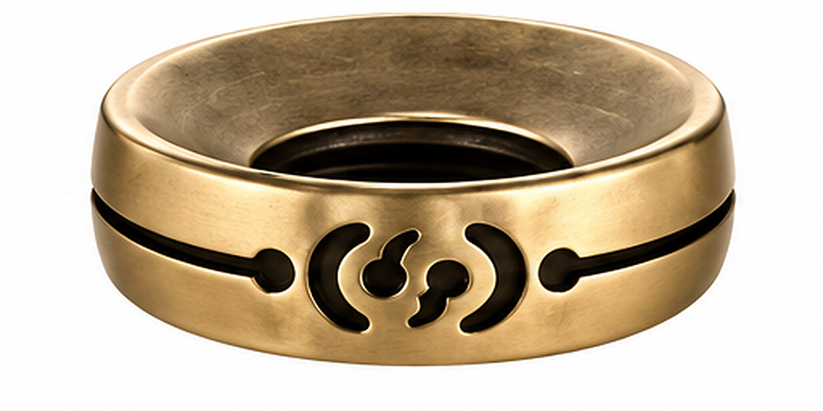Zodiac Signs Bronze Color Spacer Finding for DIY Jewelry Making
