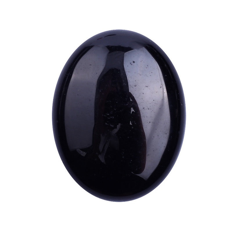 Oval Palm Stone, Polished Oval Gemstone Pocket Palm Stone Gift
