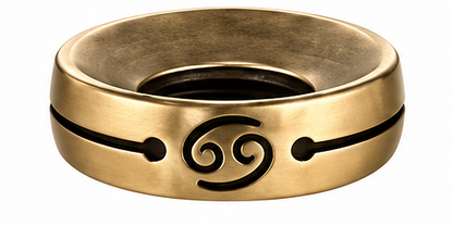 Zodiac Signs Bronze Color Spacer Finding for DIY Jewelry Making