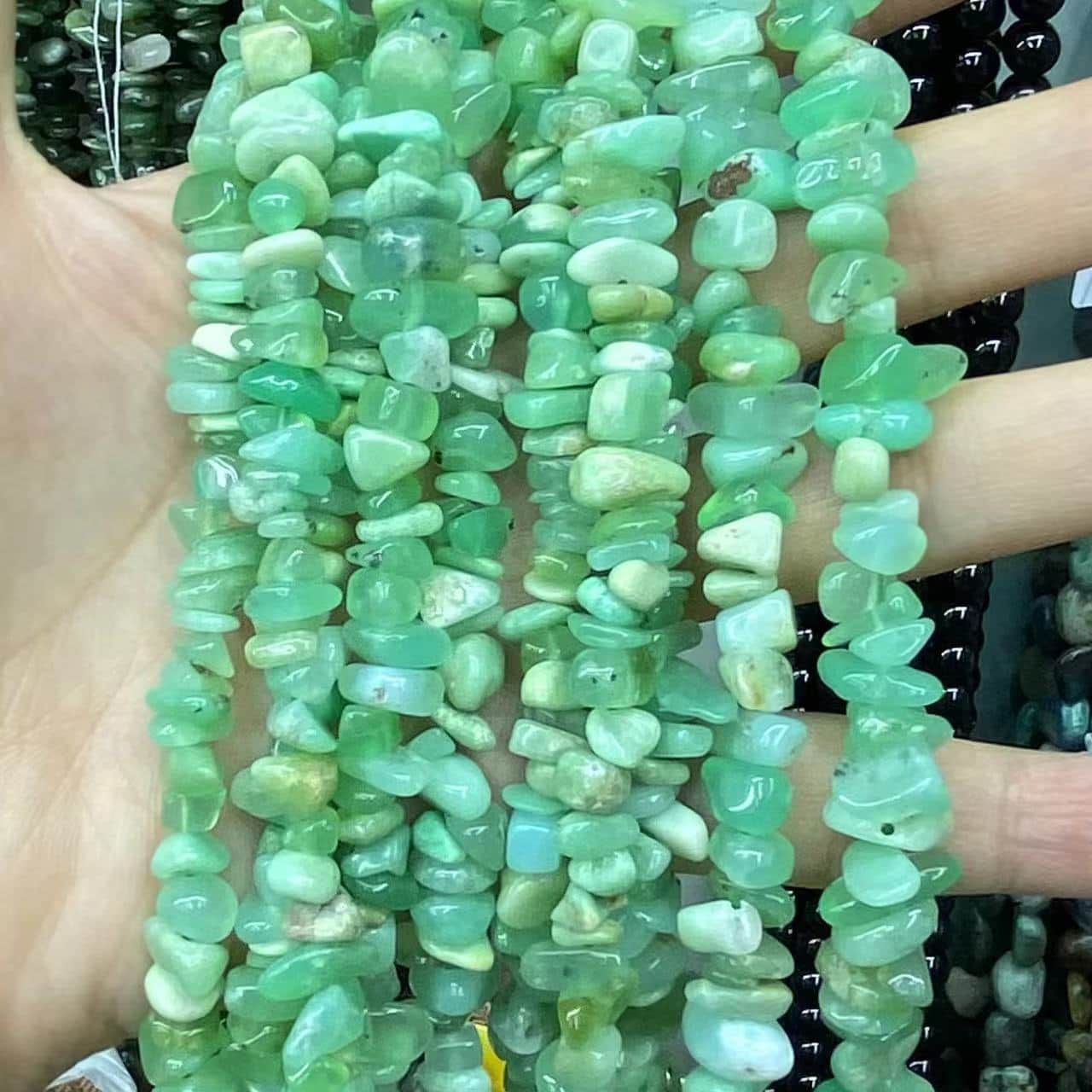 Freeform Chip Beads 3-8mm Gemstone/Quartz/Jasper/Agate