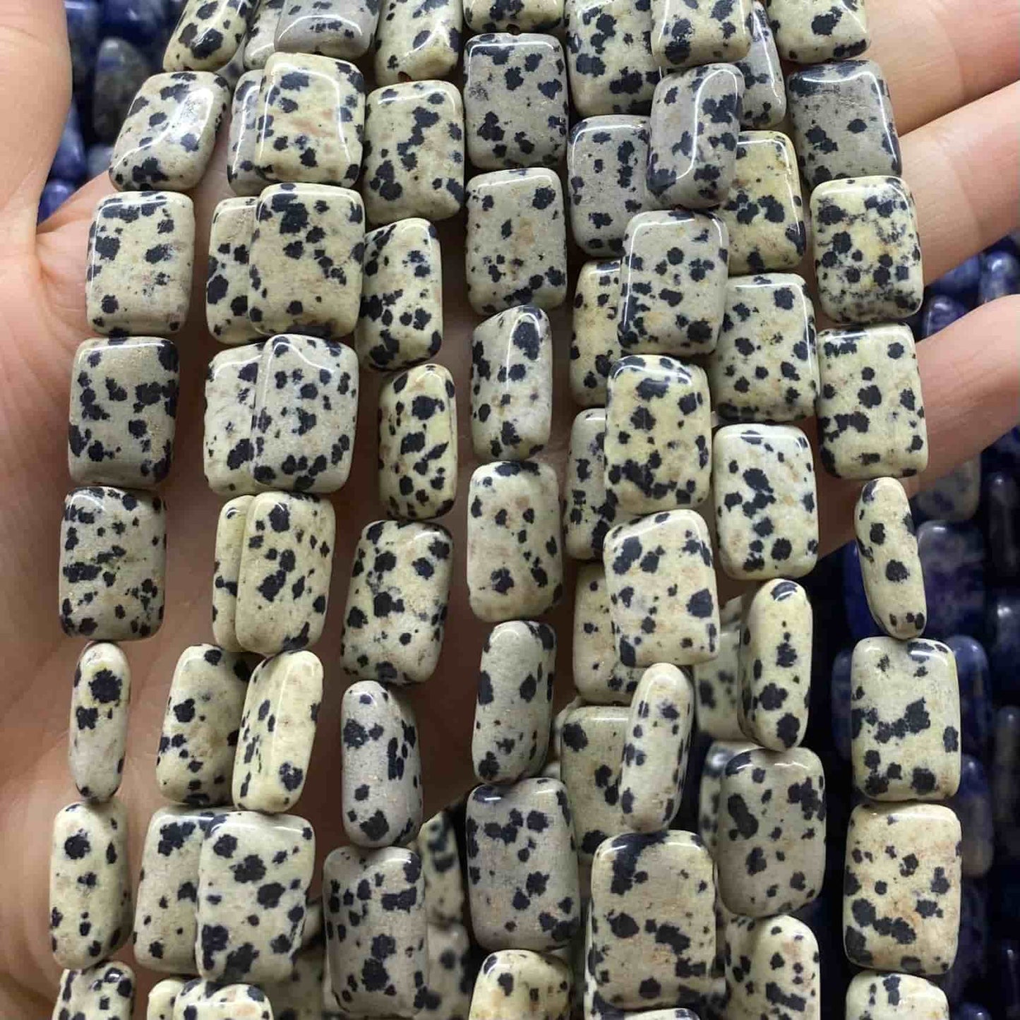 Smooth Rectangle Beads 10x14mm Quartz/Jasper/Agate/Crystal