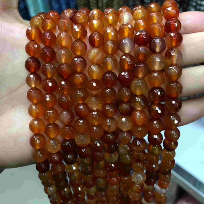 #1 Round Aagte Beads 6mm/8mm/10mm/12mm