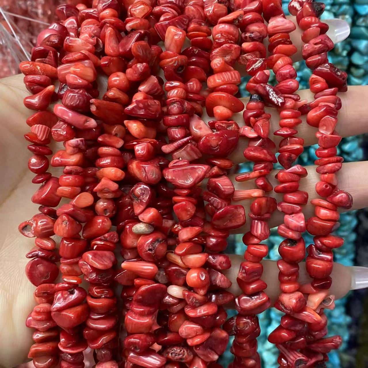 Freeform Chip Beads 3-8mm Gemstone/Quartz/Jasper/Agate