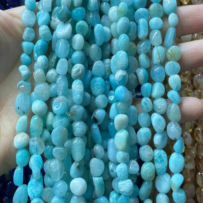 Nugget Shape Amazonite Beads
