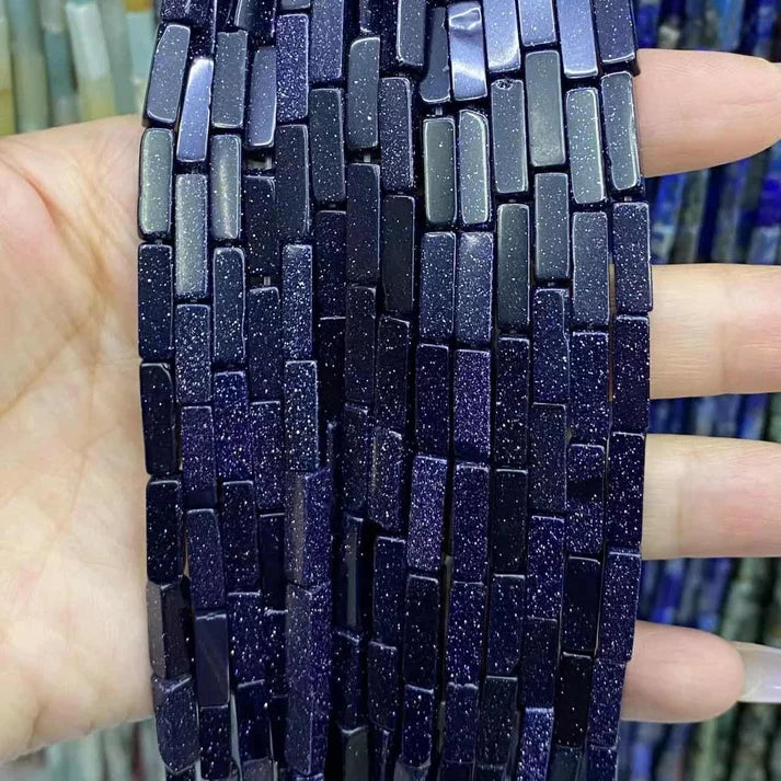 Tube Shape Sandstone Beads