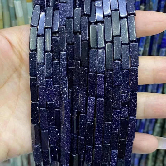 Tube Shape Sandstone Beads
