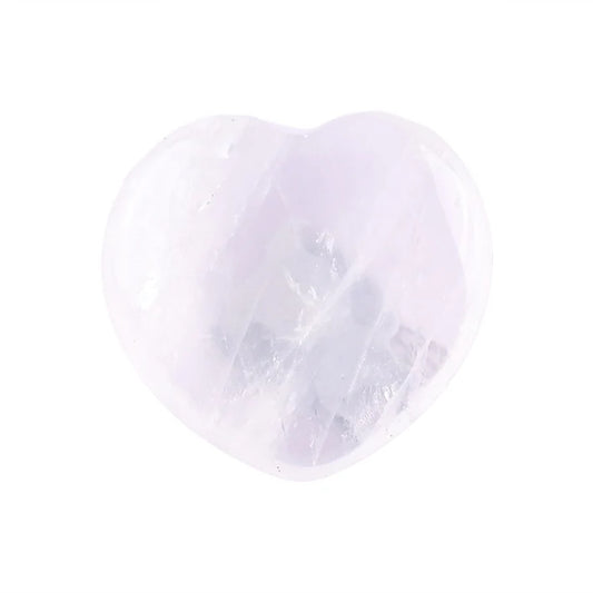 Heart Ornament Clear Quartz