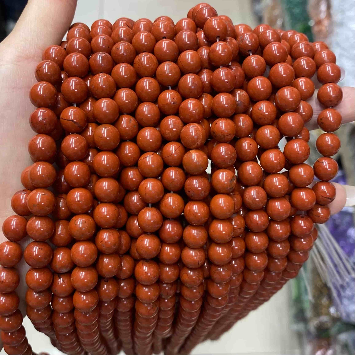 Wholesale Gemstone Beads 4mm 6mm 8mm 10mm 12mm-Loose Bead -Free Shipping （I）