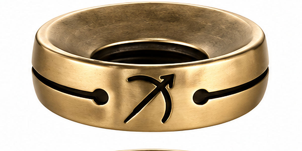 Zodiac Signs Bronze Color Spacer Finding for DIY Jewelry Making
