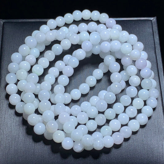Green white jade bracelet