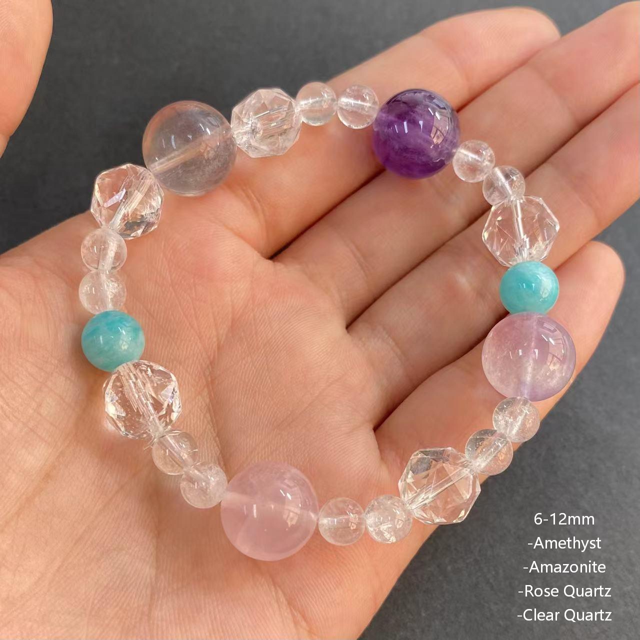 Natural Designer Healing Crystal Bracelet Mutiple Styles