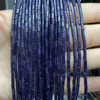Tube Shape Sandstone Beads