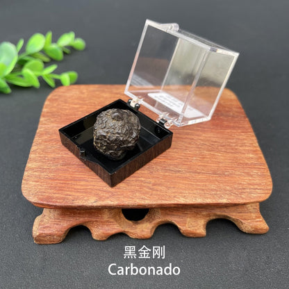 Micro Mineral Box Raw Crystal GemstoneCollection Box