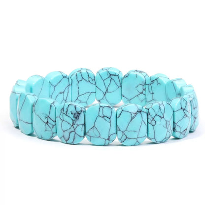 Square or Rectangle Soft Bangle Bracelet