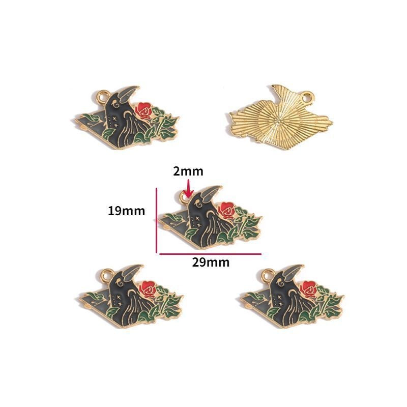 Gothic Black Theme Collection Jewelry Making Findings Charm