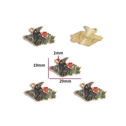 Gothic Black Theme Collection Jewelry Making Findings Charm