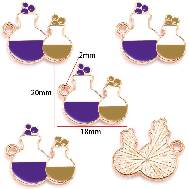 5PCS Halloween Style Theme Jewelry Making Findings Charm #2