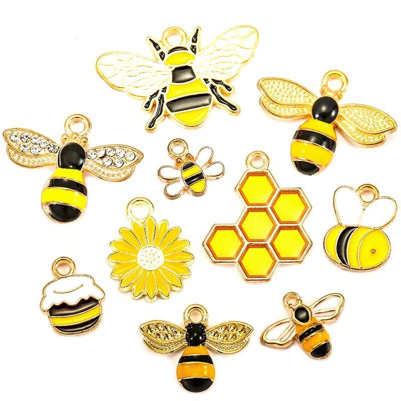 Honey Bee Collection Jewelry Making Findings Charm