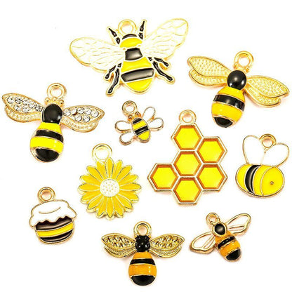 Honey Bee Collection Jewelry Making Findings Charm