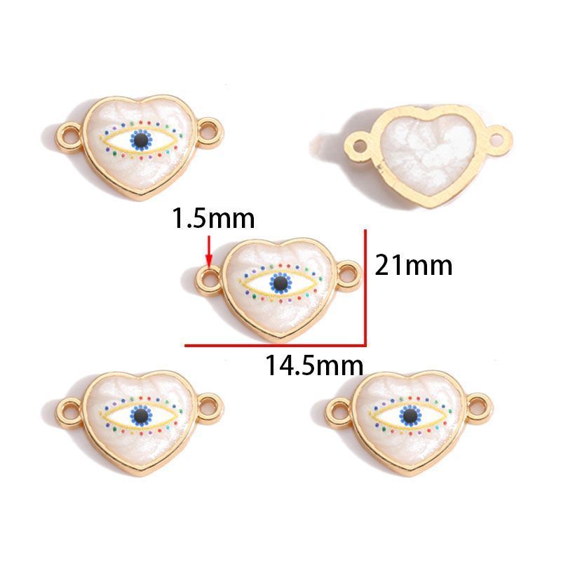 Evil Eyes Spacer Jewelry Making Findings for All Use