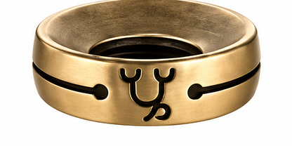 Zodiac Signs Bronze Color Spacer Finding for DIY Jewelry Making