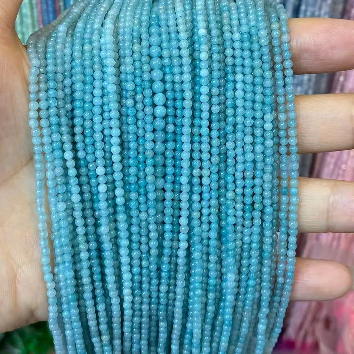 2mm 3mm 4mm Round Amazonite Beads