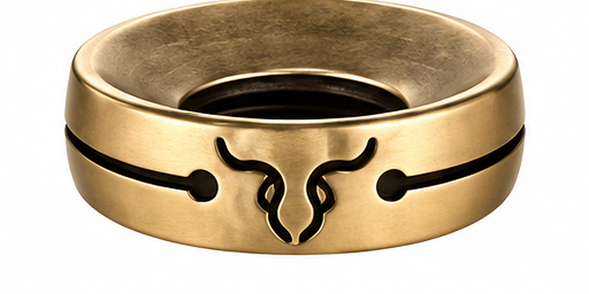 Zodiac Signs Bronze Color Spacer Finding for DIY Jewelry Making