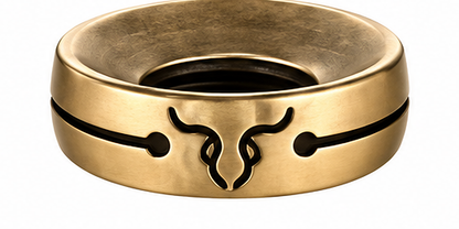 Zodiac Signs Bronze Color Spacer Finding for DIY Jewelry Making