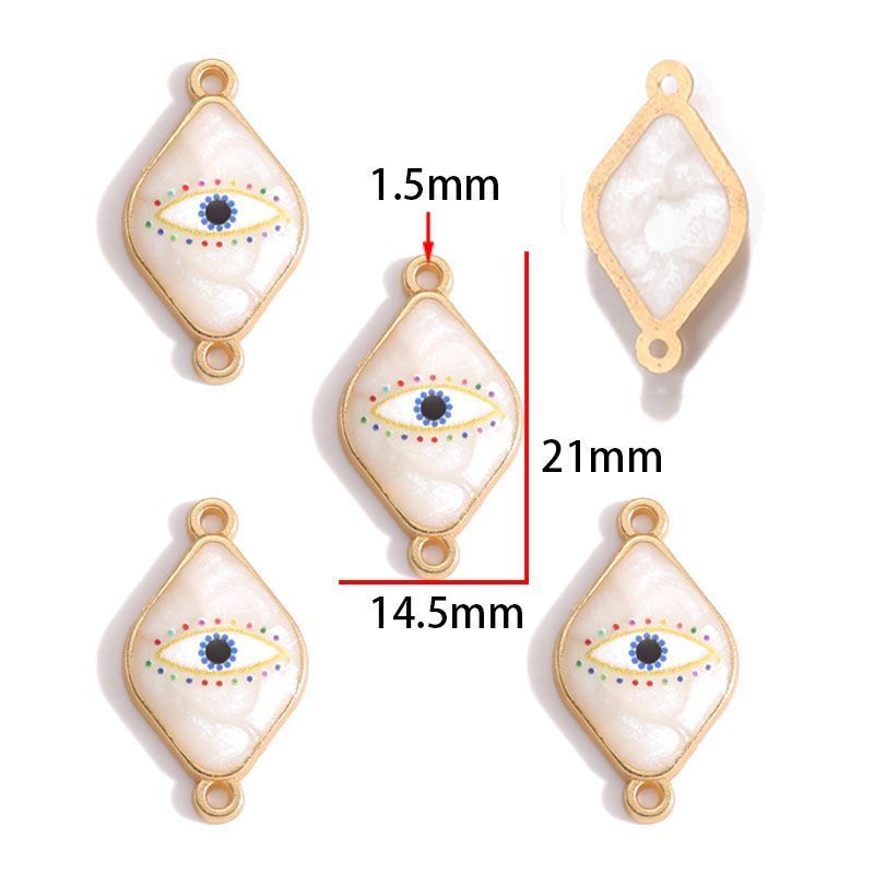 Evil Eyes Spacer Jewelry Making Findings for All Use