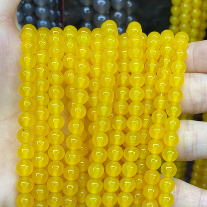 #1 Round Aagte Beads 6mm/8mm/10mm/12mm